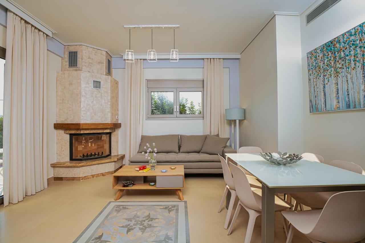 Daratsos Cypress Village - Lux Villa 5' From Beach מראה חיצוני תמונה
